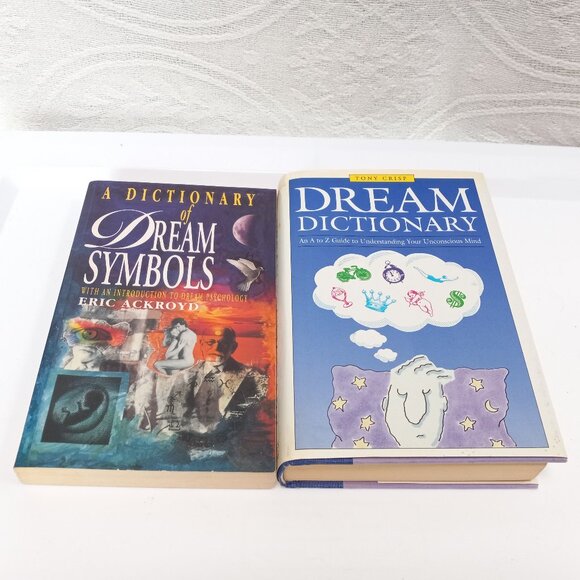 Lot of 2 Books A Dictionary Of Dream Symbols & Dream Dictionary - Picture 3 of 6